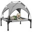 PawHut Cama Perros Elevada Gris, , large indicador imagen numero 1