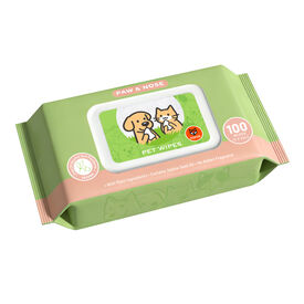 Toallitas H&uacute;medas para Mascotas FOFOS (100 uds) &ndash; Patas & Nariz (Jojoba)