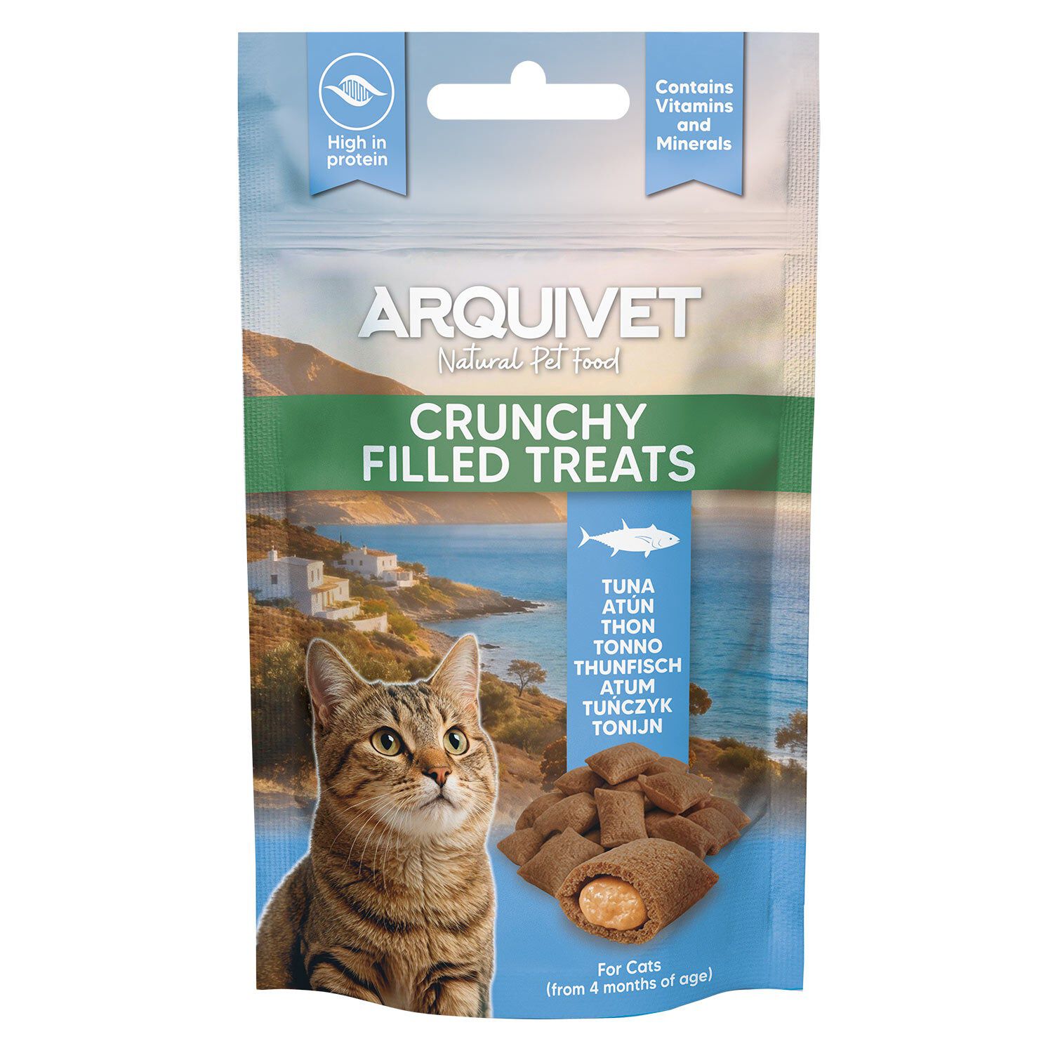 Snacks crujientes y rellenos de At&uacute;n - Crunchy Filled Treats  - 6 x 40 gr, , large Imagen numero 3