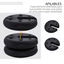 Outsunny Juego de 4 Pesos para Gazebo Rellenable Arena Cemento Base Peso Parasol Pie de Soporte para Carpa Base ponderada Φ25x6 cm, , large indicador imagen numero 5