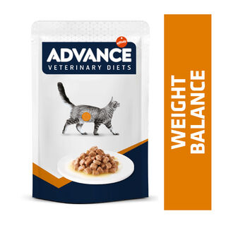 Advance Veterinary Diets Weight Balance Sobre para gatos