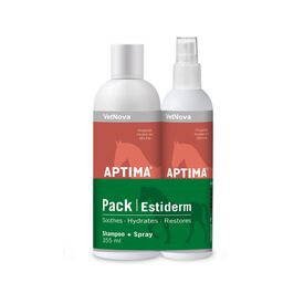 VetNova Aptima Pack Shampoo Spray para caballos