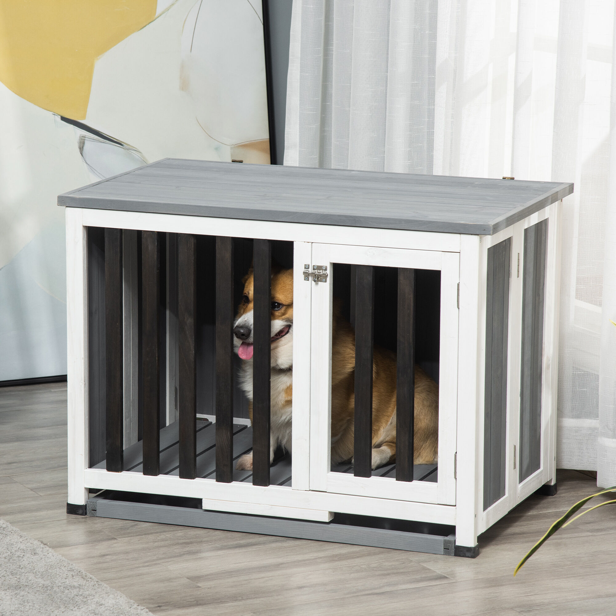Jaula para perros medianos deals