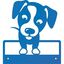 Mural Mod. baby dog color Azul, , large indicador imagen numero 2