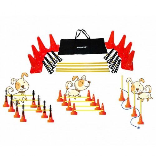 Juego de entrenamiento con obst&aacute;culos para perros color Multicolor, , large Imagen numero 3