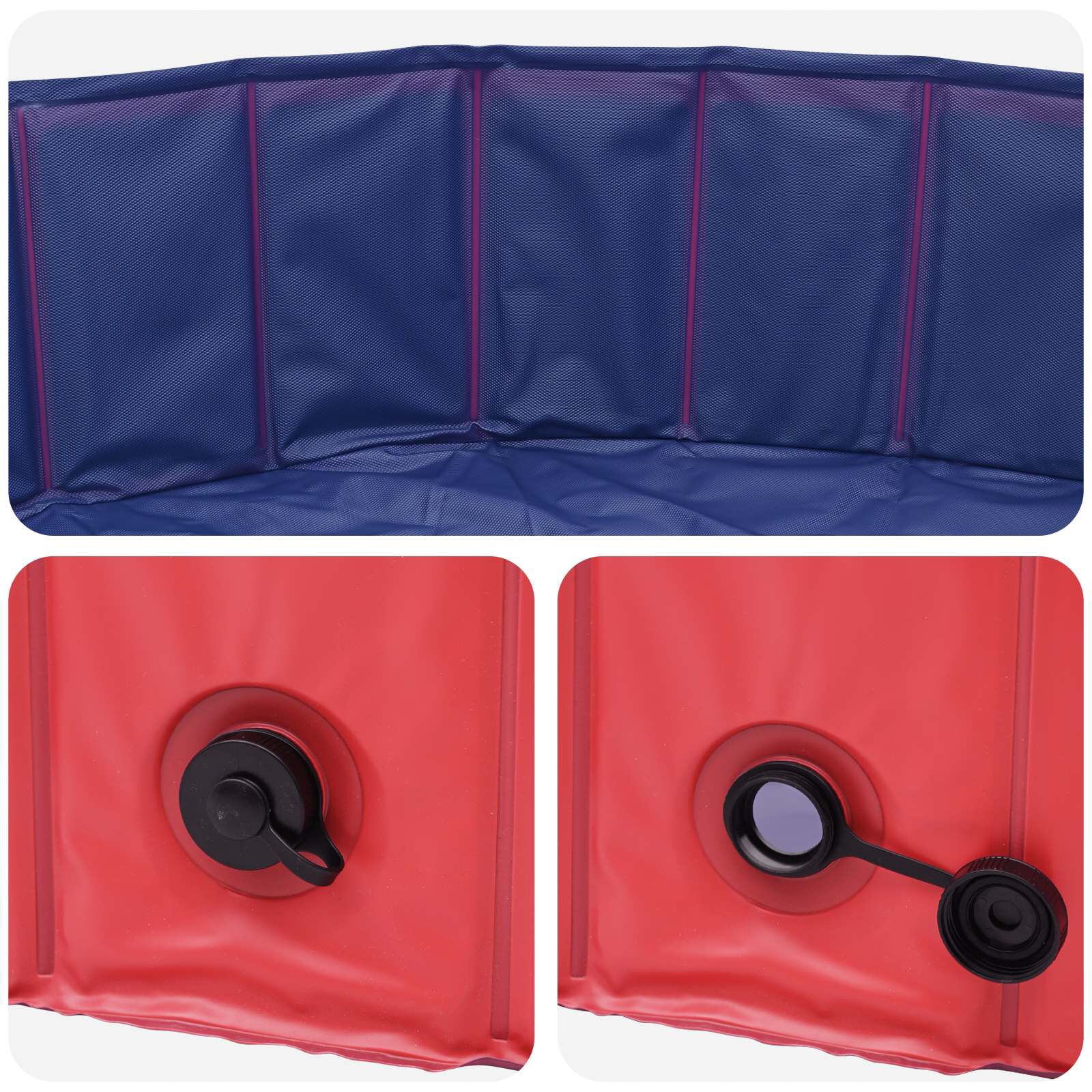 vidaXL Piscina para Perros PVC Grueso mascotas Nadar Ba&ntilde;o de al Aire Libre, , large Imagen numero 5