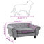 VidaXL Sofá clásico Gris para perros, , large indicador imagen numero 6