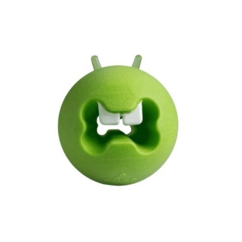 Rogz fred pelota portagolosinas verde lima para perros, , large image number null