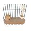 Cooltoys bandeja de forraje natural para loros pequeños y medianos, , large indicador imagen numero 1