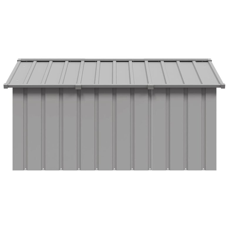 VidaXL Caseta Gris para perros, , large image number null