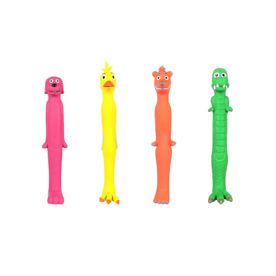 Flamingo Animales de juguete de l&aacute;tex para perros, , large Imagen numero 1