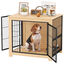 PawHut Jaula para Perros Roble, , large indicador imagen numero 1