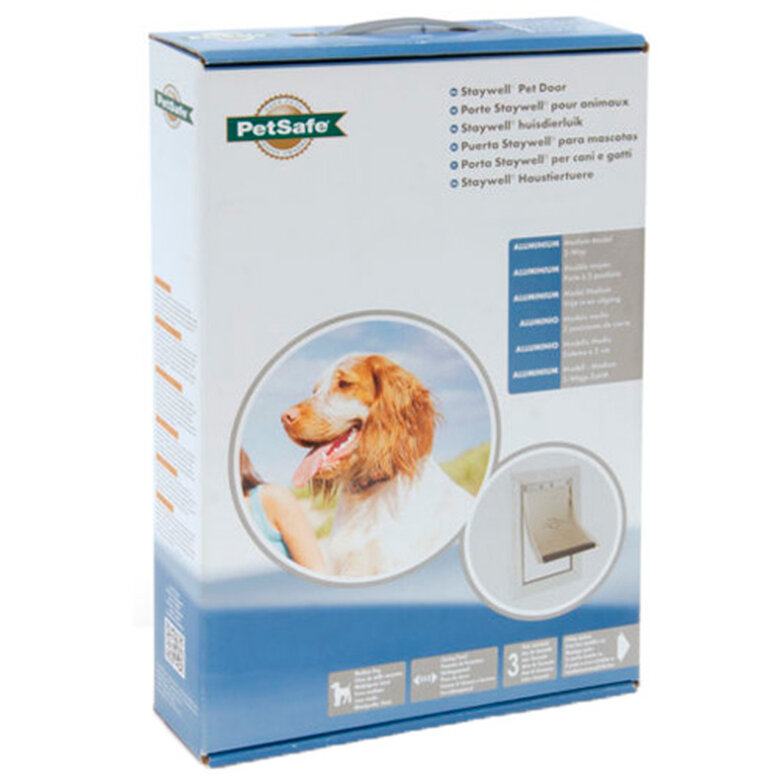 Staywell puerta de aluminio para perros grandes image number null