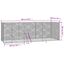 vidaXL Perrera de exterior acero galvanizado plateado 4x4x2 m, , large indicador imagen numero 34