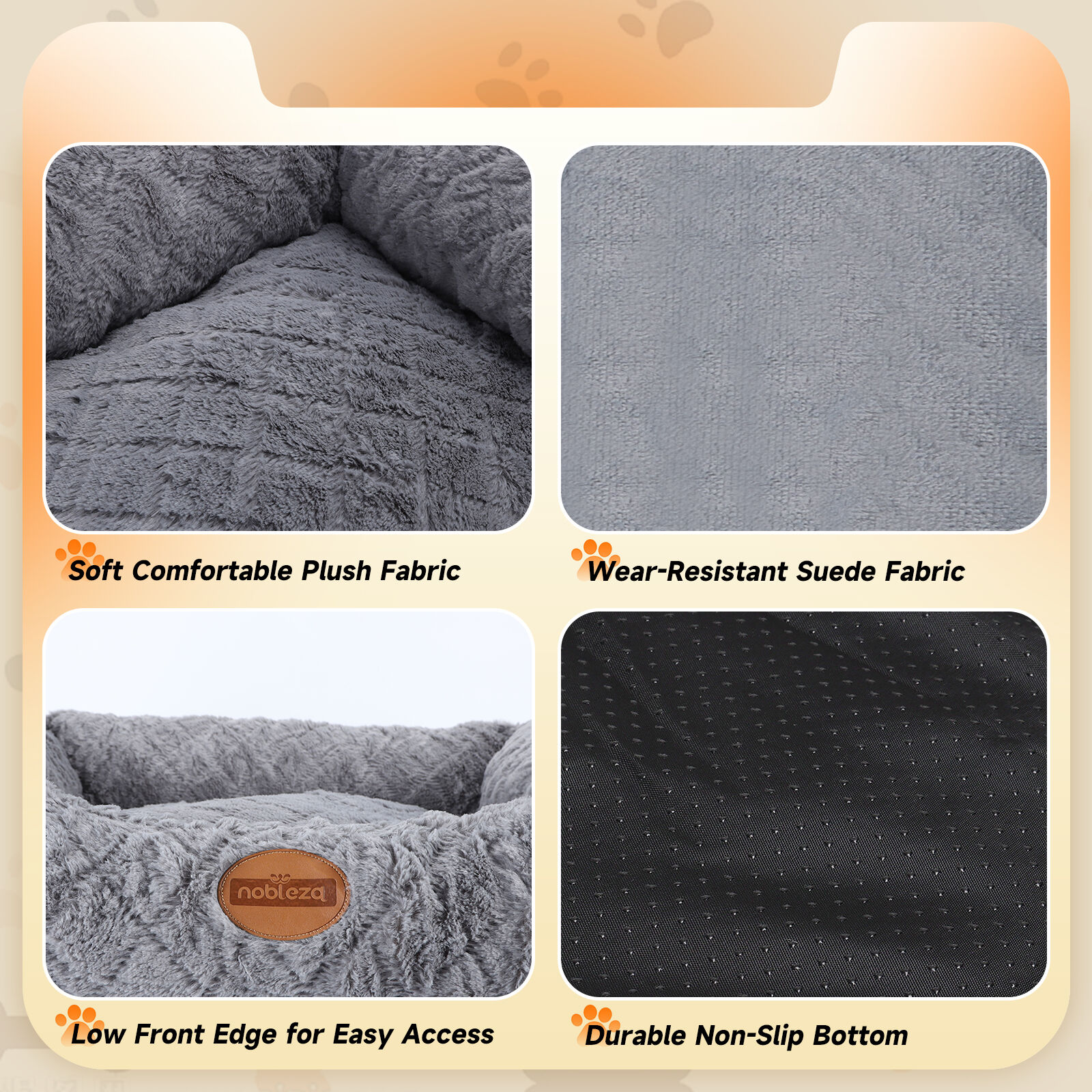 Nobleza Cama lavable para Perros medianos thumbnail