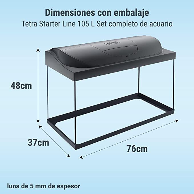 Kit Tetra Starter Line LED Diurna/Nocturna Acuario 105L, , large Imagen numero 5