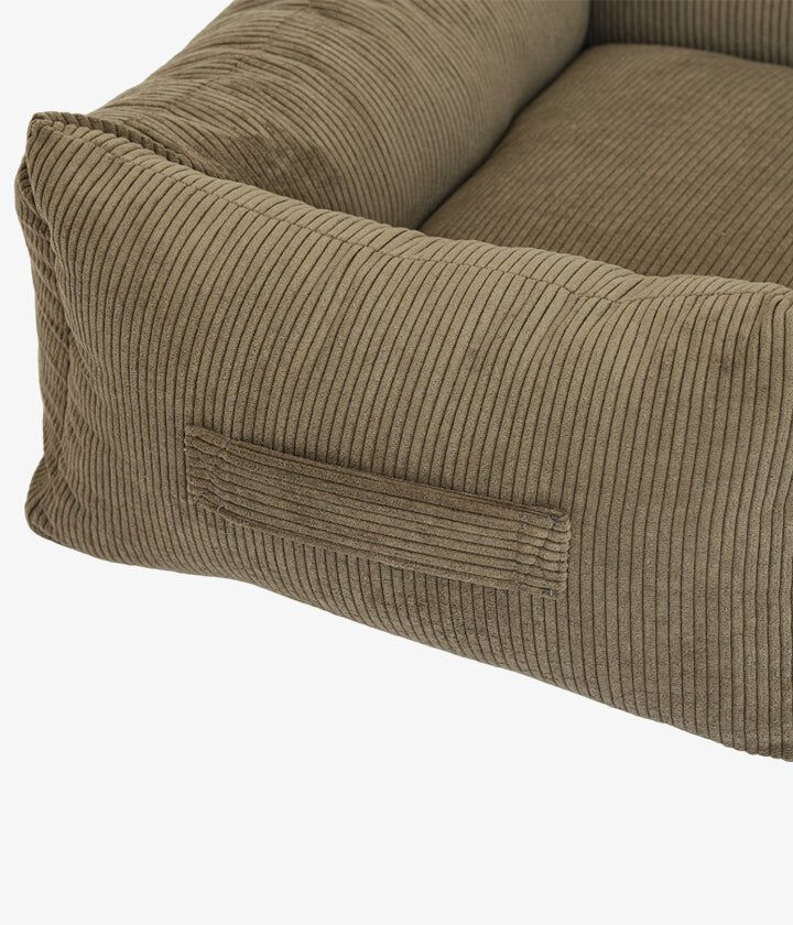 Pet and Co Cama Kingston Cord Doble Cara Caqui - Perros, , large Imagen numero 2