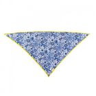 Bandana para perros estampado flores color Azul, , large image number null