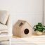 vidaXL Casa para gatos madera maciza pino 41x50x50 cm, , large indicador imagen numero 2
