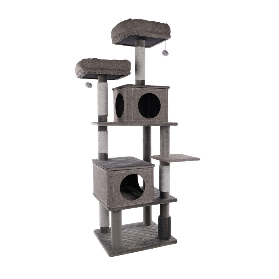 Flamingo Árbol Rascador Aurora Gris para gatos thumbnail