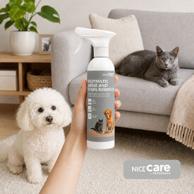 Nice Care Detergente Eliminador Orines y Manchas para perros y gatos
