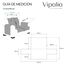 Vipalia cubre sofás círculos gris para mascotas, , large indicador imagen numero 5