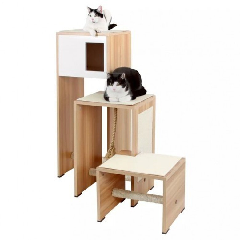 Muebles rascadores Kerbl Ambiente para gatos color Blanco, , large image number null