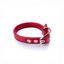 Collar de cuero vegano Pamppy especial Toy color Rojo, , large indicador imagen numero 1