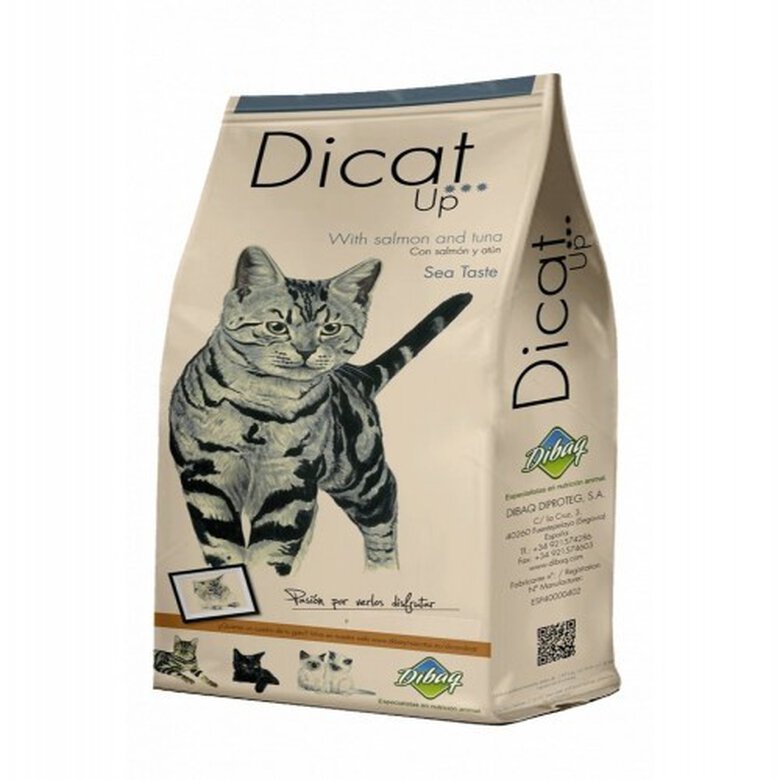 Pienso Dibaq Dicat Up Sea Taste para gatos sabor Pollo y Pescado