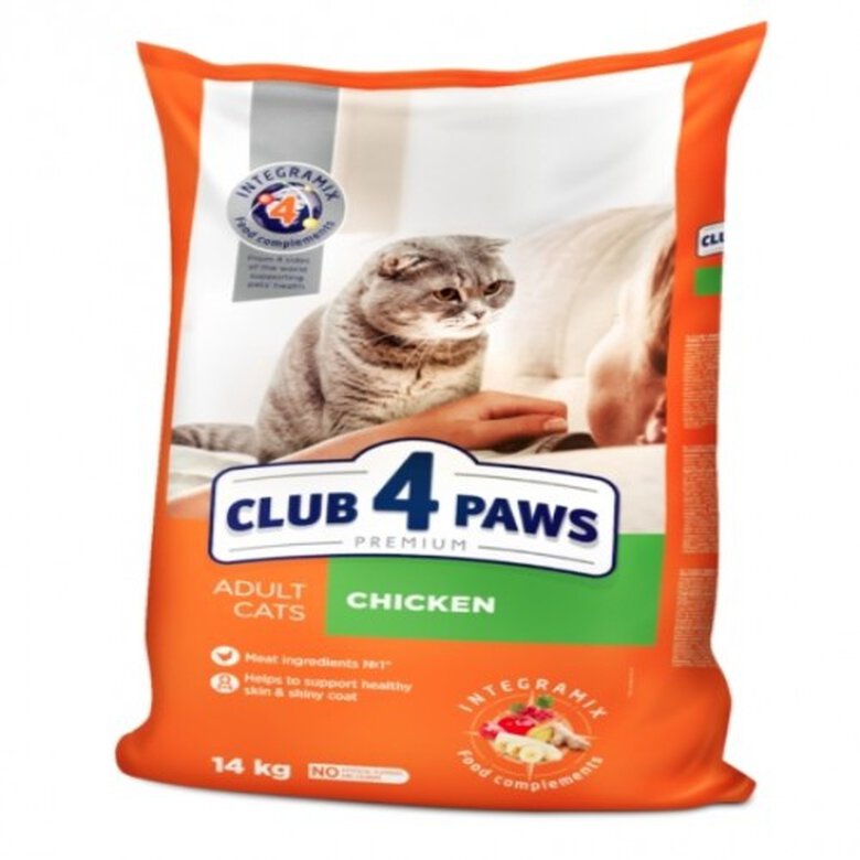 Club 4 Paws Pienso seco para gatos Pollo, , large image number null