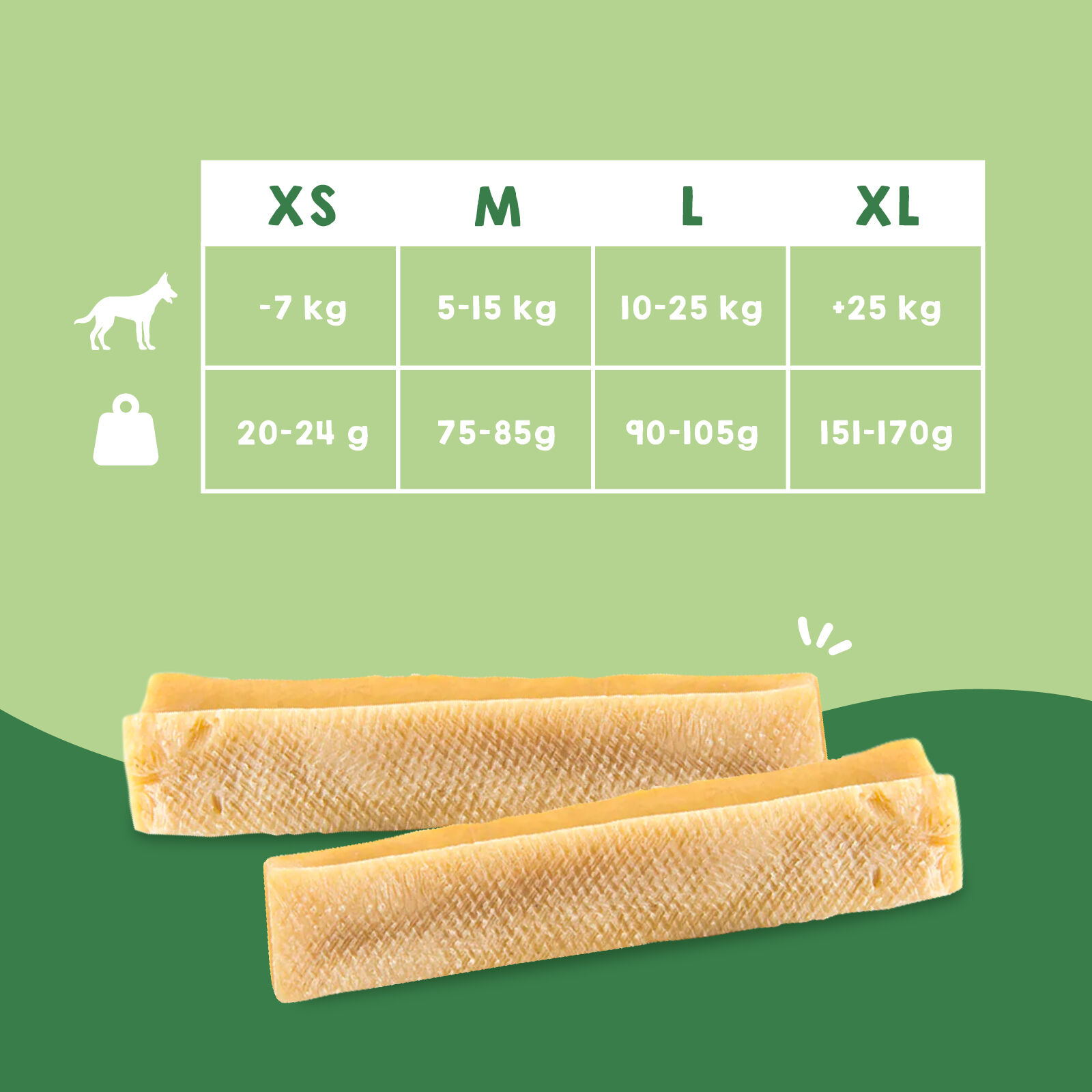 MAIKAI Hueso para Perros de Queso del Himalaya - Pack de 3 uds thumbnail