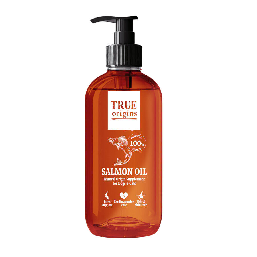 True Origins Wild Aceite de Salmón para perros y gatos