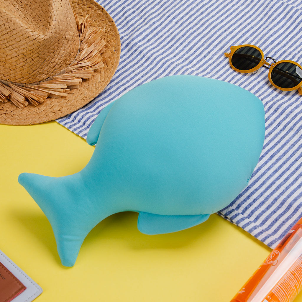 Balvi Coj&iacute;n veraniego Summer Fish Color azul Almohada en forma de pez Poli&eacute;ster, , large Imagen numero 2