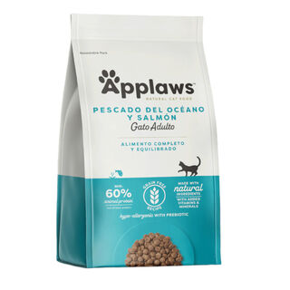 Applaws Adult Grain Free Pescado Azul y Salmón pienso para gatos