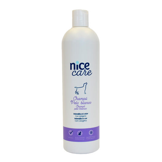 Nice Care Champú Pelo Blanco para perros, , large image number null