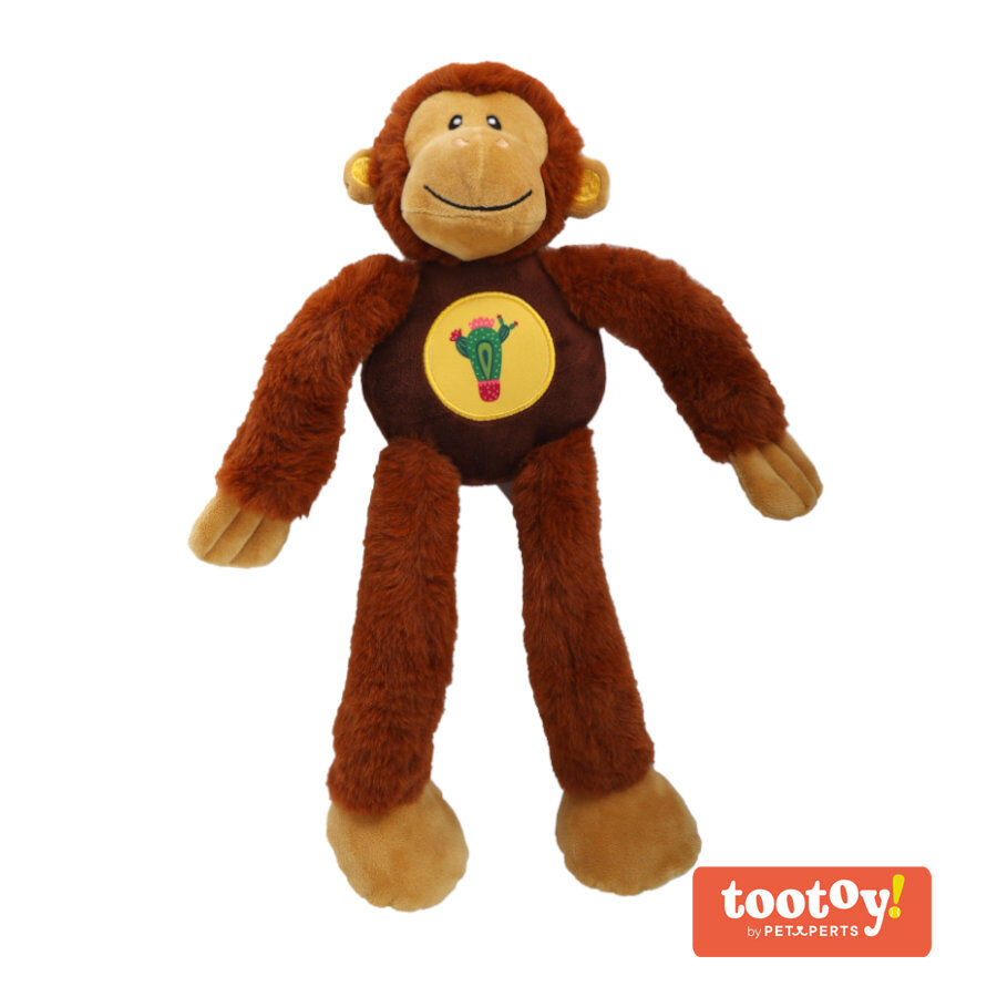 Tootoy! Comfort Rope Skeleton Monkey Cuddler peluche para perros thumbnail