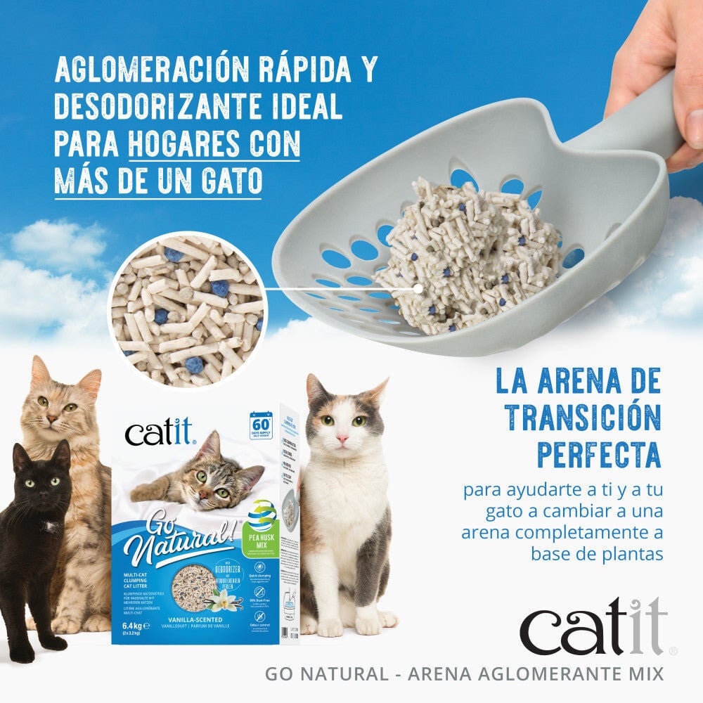 Catit Arena Aglomerante go natural  para gatos thumbnail