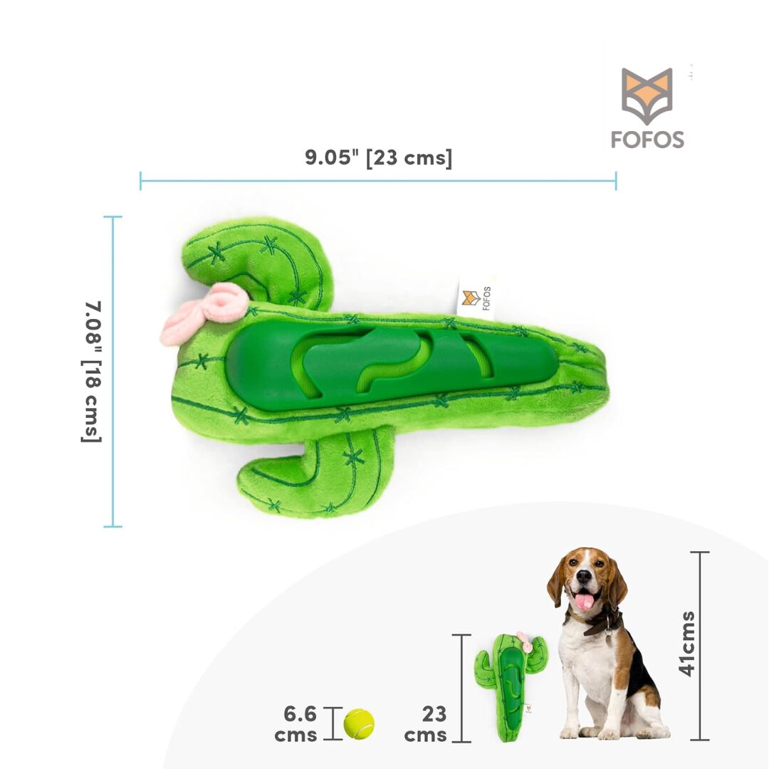 FOFOS | Juguete Interactivo de Recompensa Cactus - Para Perro, , large Imagen numero 2