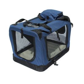 Yatek Transport&iacute;n Pleglable Azul para perros