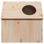 vidaXL Casa para gatos madera maciza pino 41x50x50 cm, , large indicador imagen numero 4