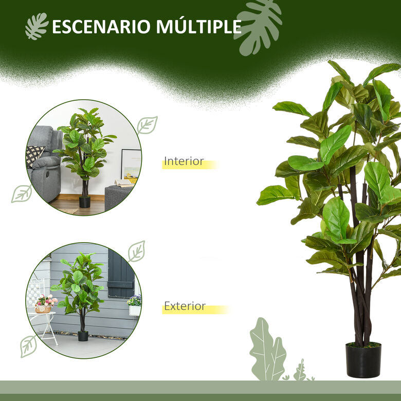 HOMCOM Ficus Artificial para jardín thumbnail