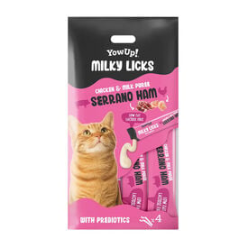 YowUp! Milky Licks Jam&oacute;n serrano para gato