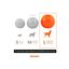 juguete interactivo para perros BIONIC Pelota, M, 6,7 cm, , large indicador imagen numero 8