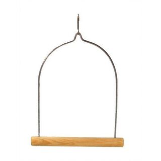 Columpio de madera para ninfas