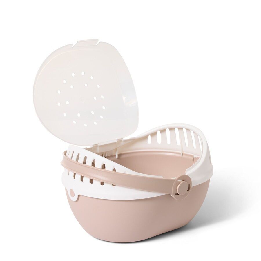 SAVIC TRANSP. ELMO ROED.36X28X22CM ROSA CHAMPAGNE thumbnail