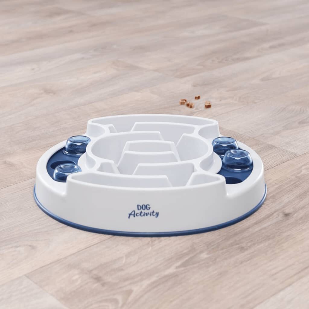 Trixie Juego de estrategia azul y blanco para perros thumbnail