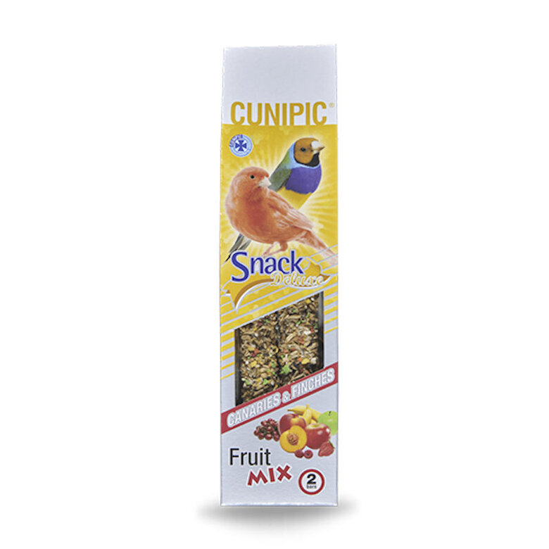 Cunipic Snack Deluxe Barritas de Frutas para pájaros, , large image number null