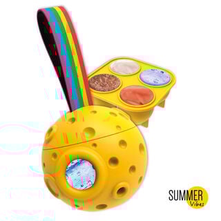 Summer Vibes Pelota fría portagolosinas para perros