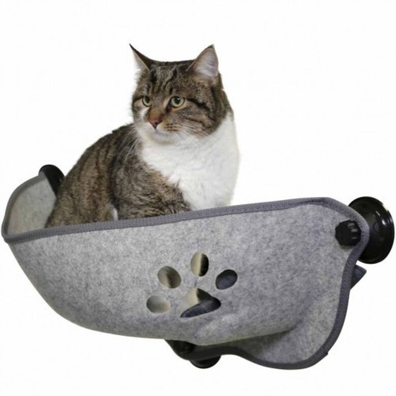 Cama Filzino de ventana para gatos color Gris thumbnail