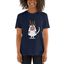 Mascochula camiseta mujer enamorao personalizada con tu mascota azul marino, , large indicador imagen numero 3